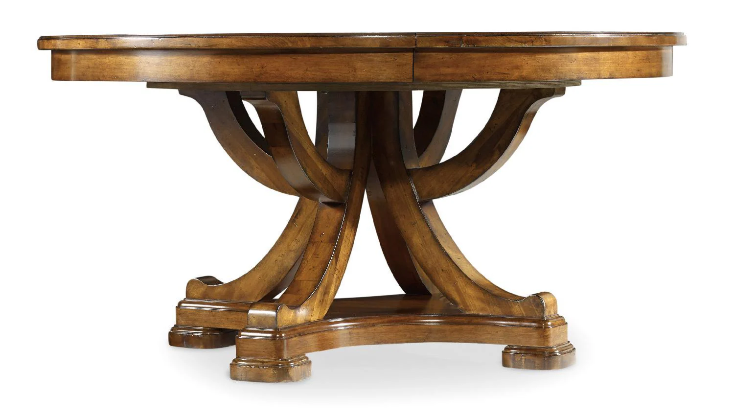 Tynecastle Round Pedestal Dining Table with One 18'' Leaf - Remutear