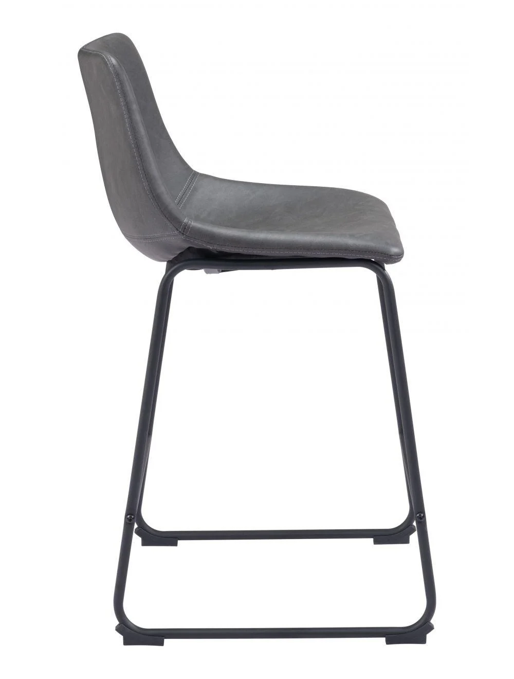 Smart Counter Chair (Set of 2) Charcoal - Remutear