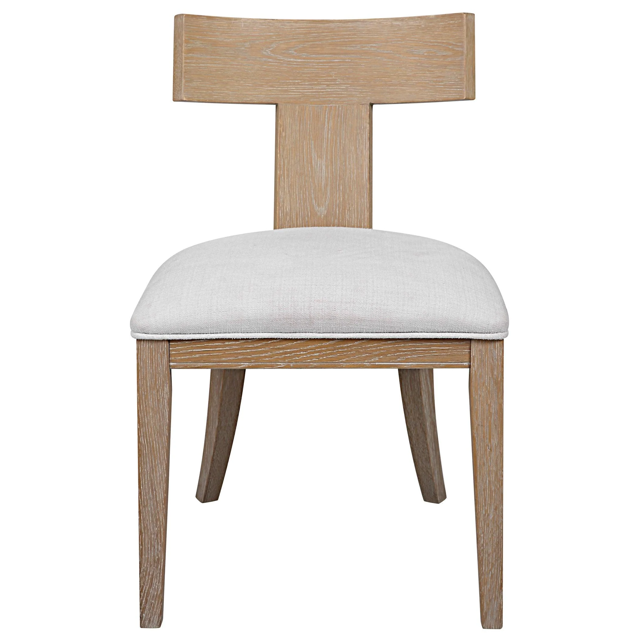 Idris Armless Chair Natural - Remutear