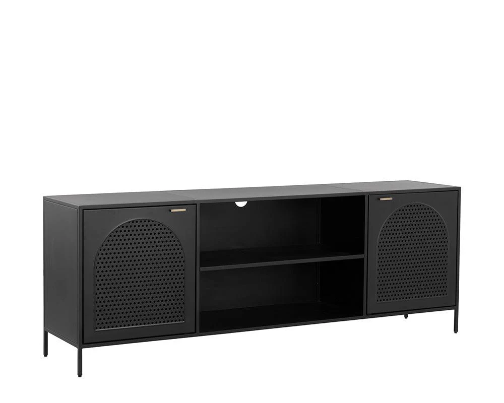 Aziza Media Console And Cabinet - Remutear