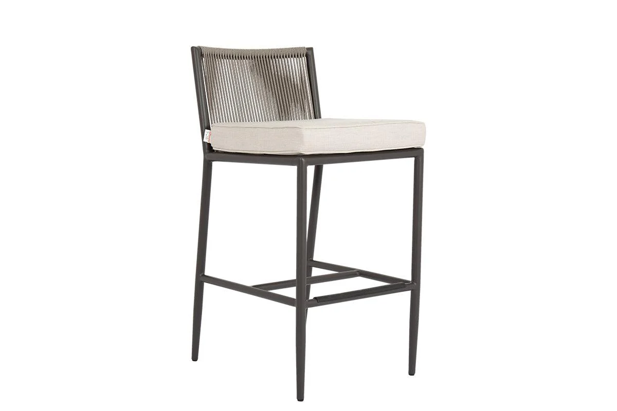 Pietra Barstool in Echo Ash, No Welt - Remutear