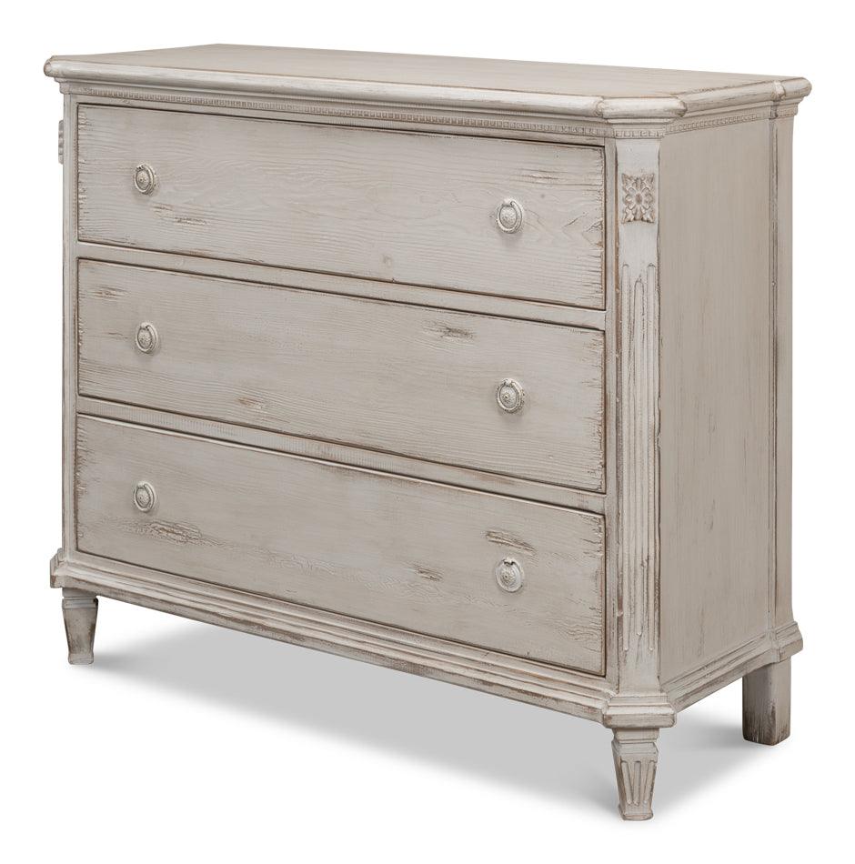 Fisher Commode With Stone Grey Finish - Remutear
