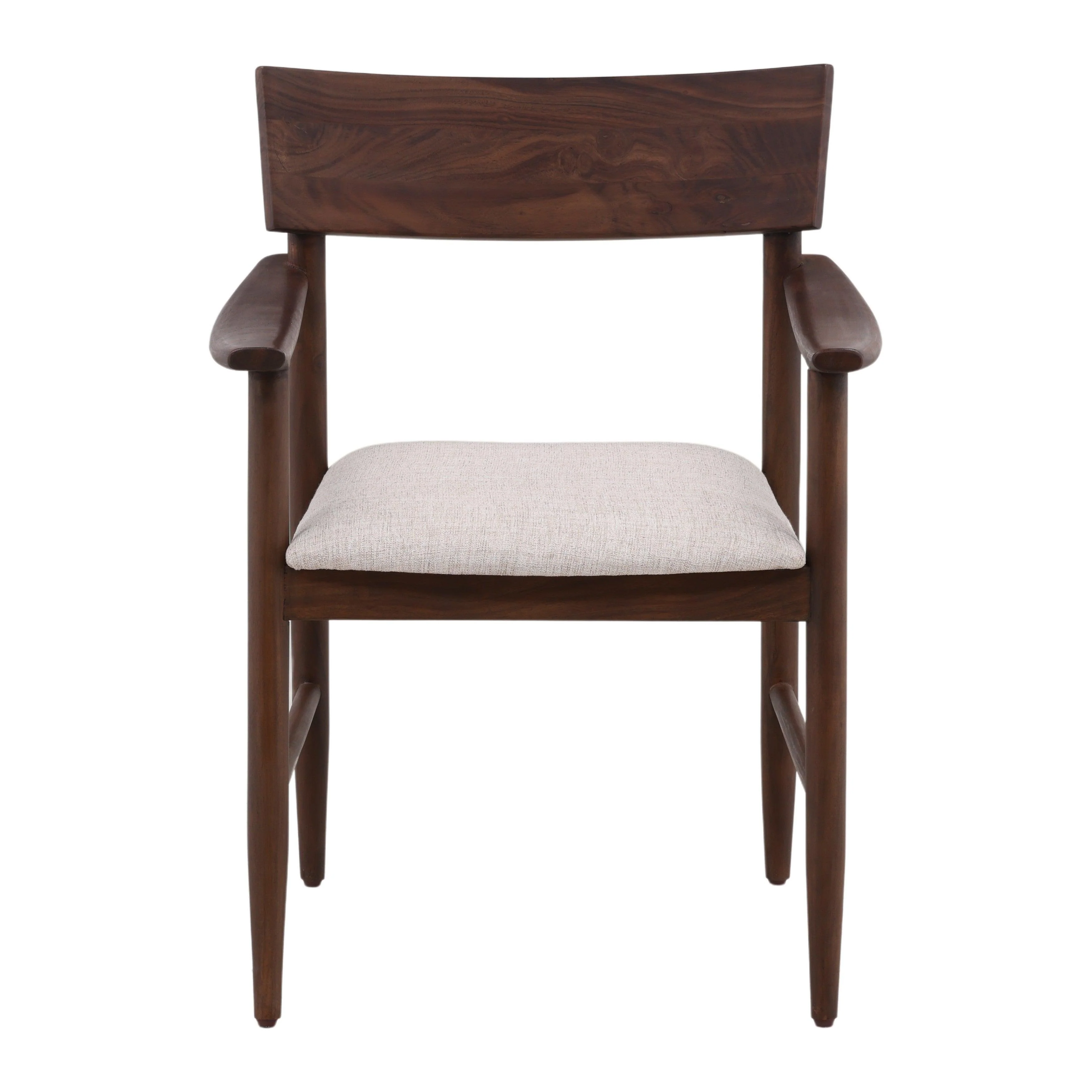 Glennon Dining Chair Dark Brown - Remutear