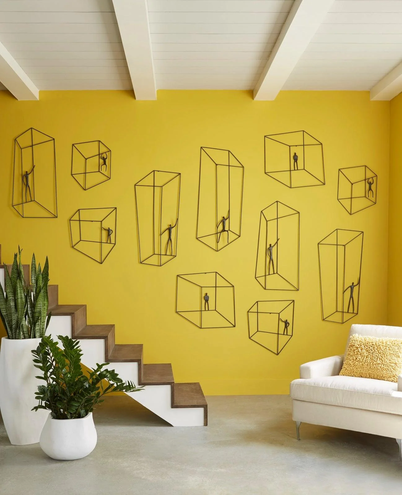 Perspective Wall Art, Rectangular, Standing Left - Remutear