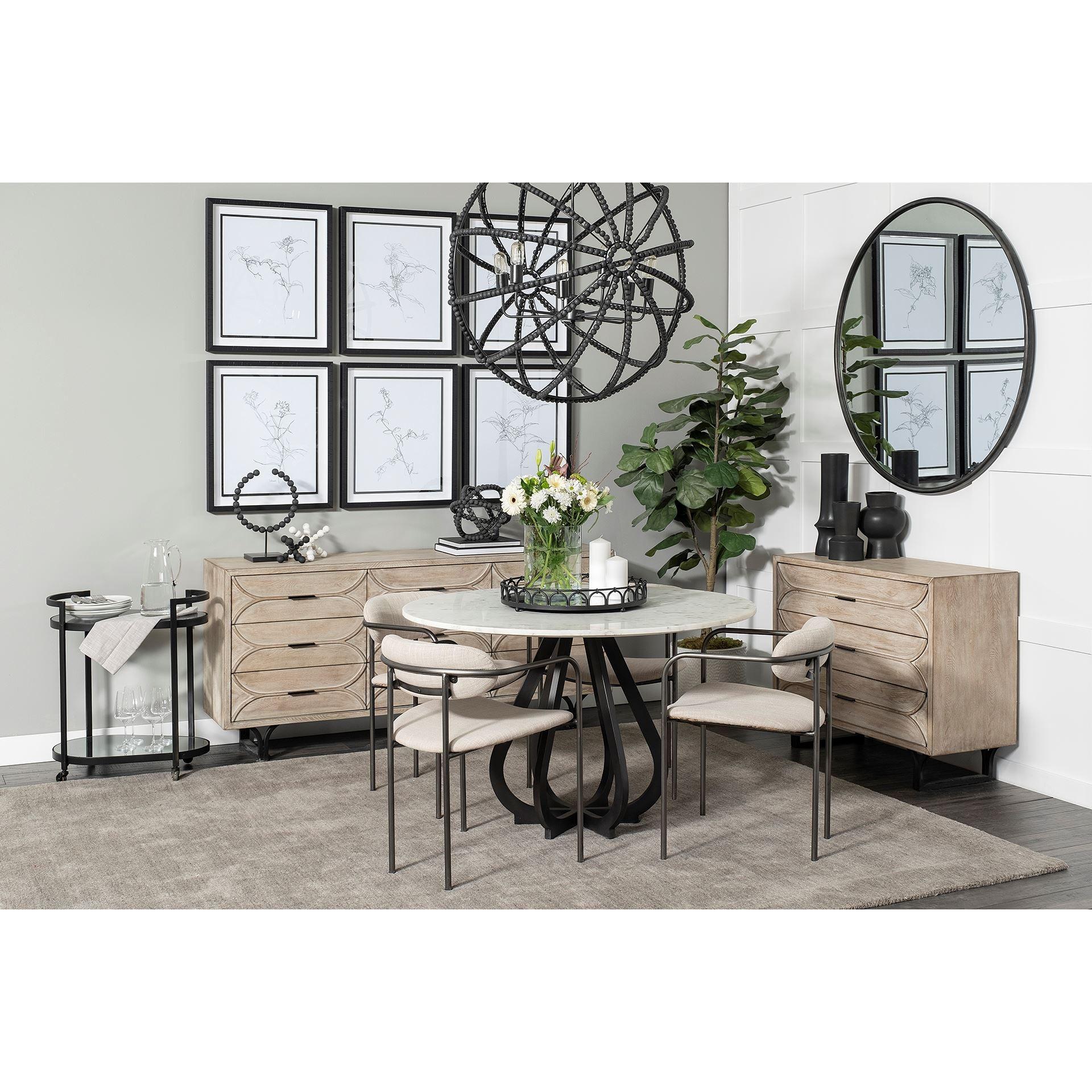 Giselle I 3 Drawer Accent Cabinet - Remutear