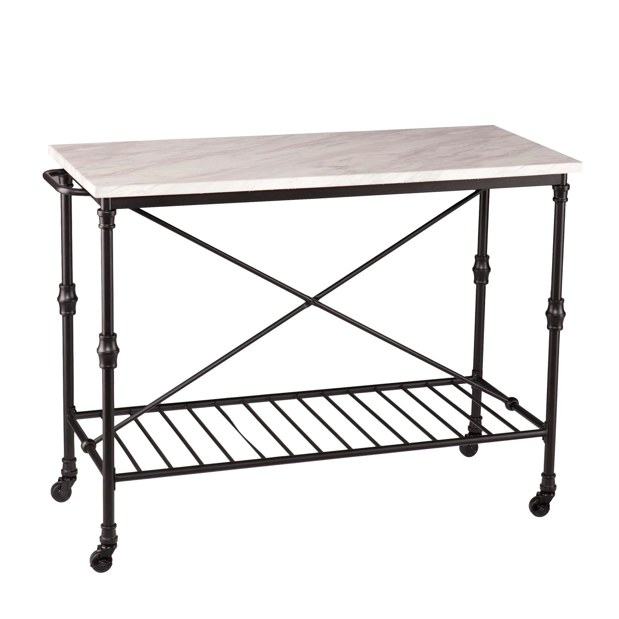 Morenci Industrial Kitchen Island - Remutear