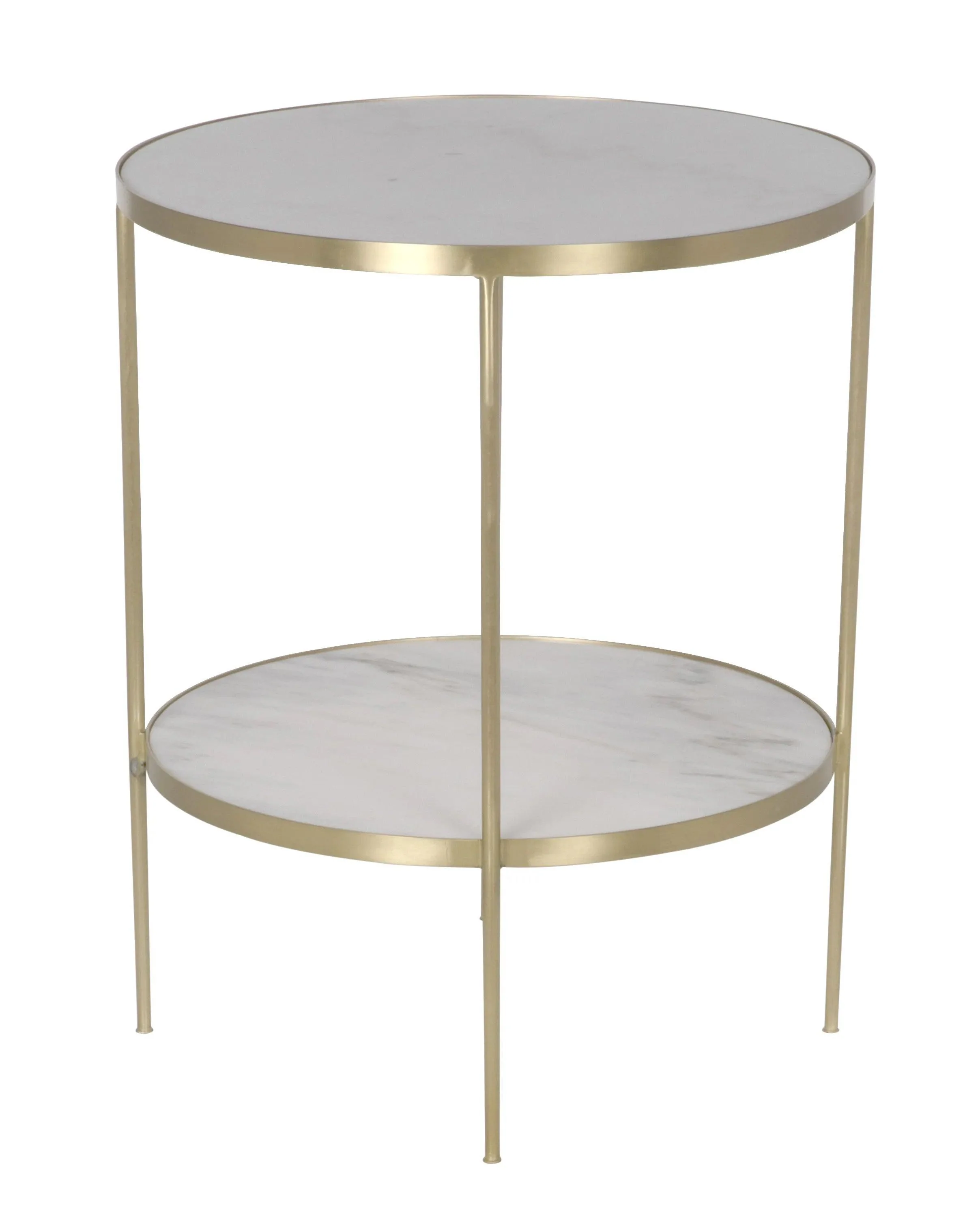 Rivoli Side Table - Antique Brass - Remutear