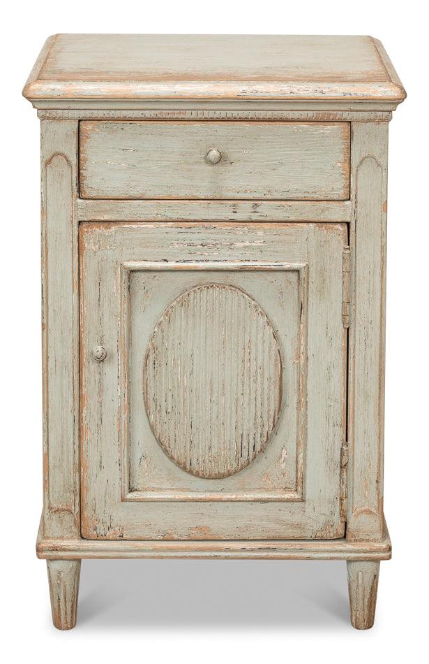 Ribbon One Door Commode - Sage - Remutear