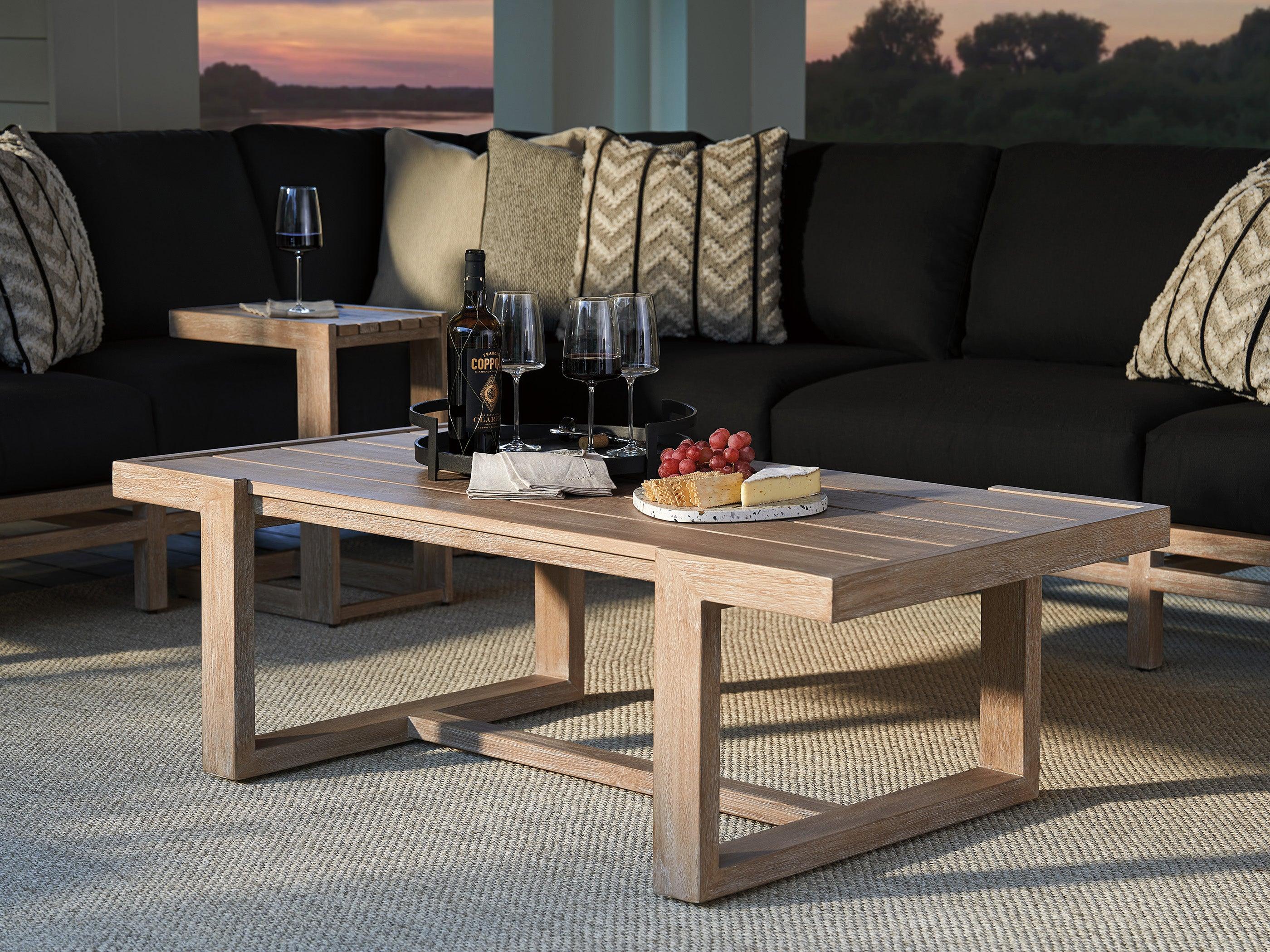 Stillwater Cove Rectangular Cocktail Table - Remutear