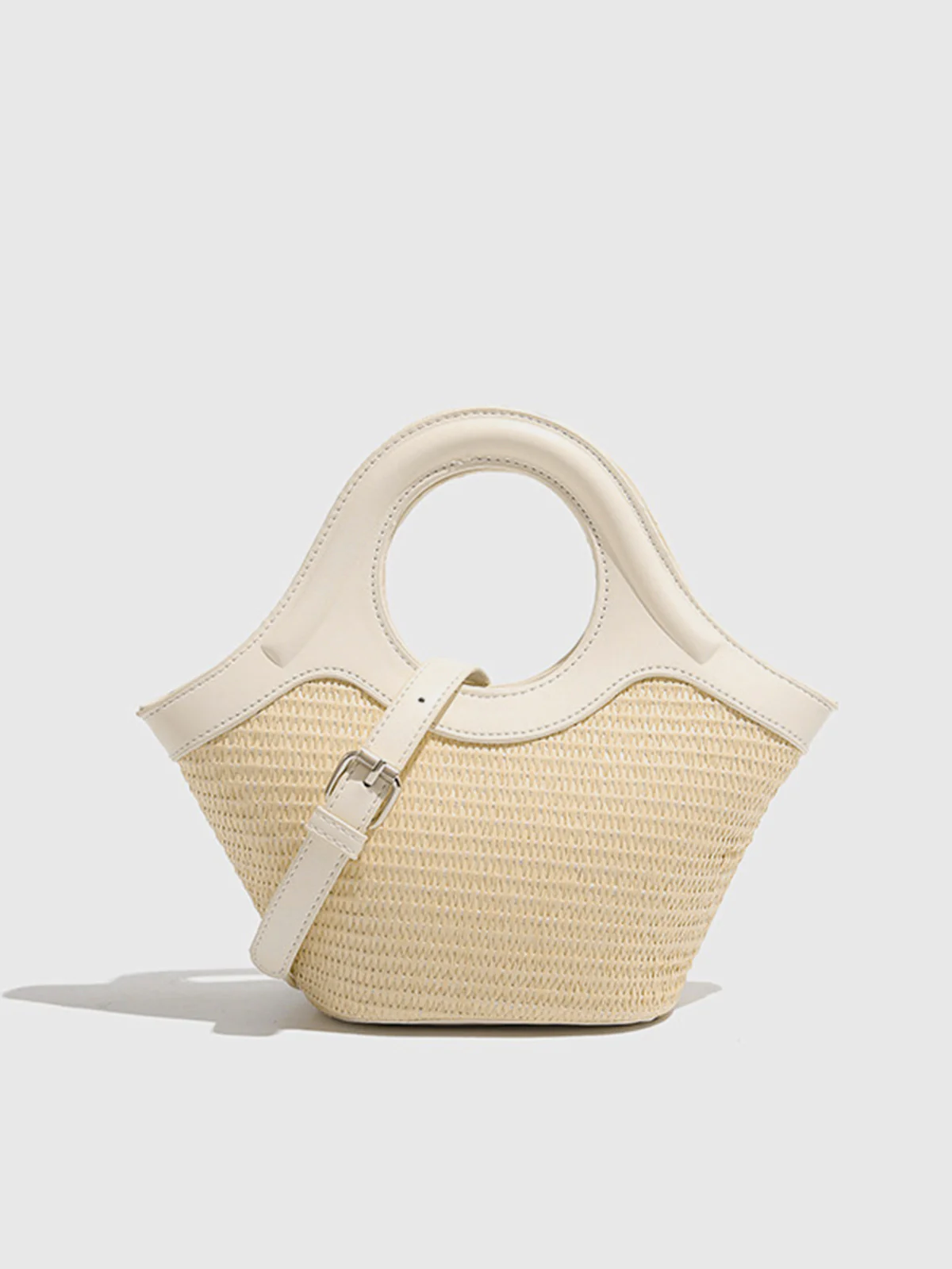 Ivory Strand Circle Bag - Remutear