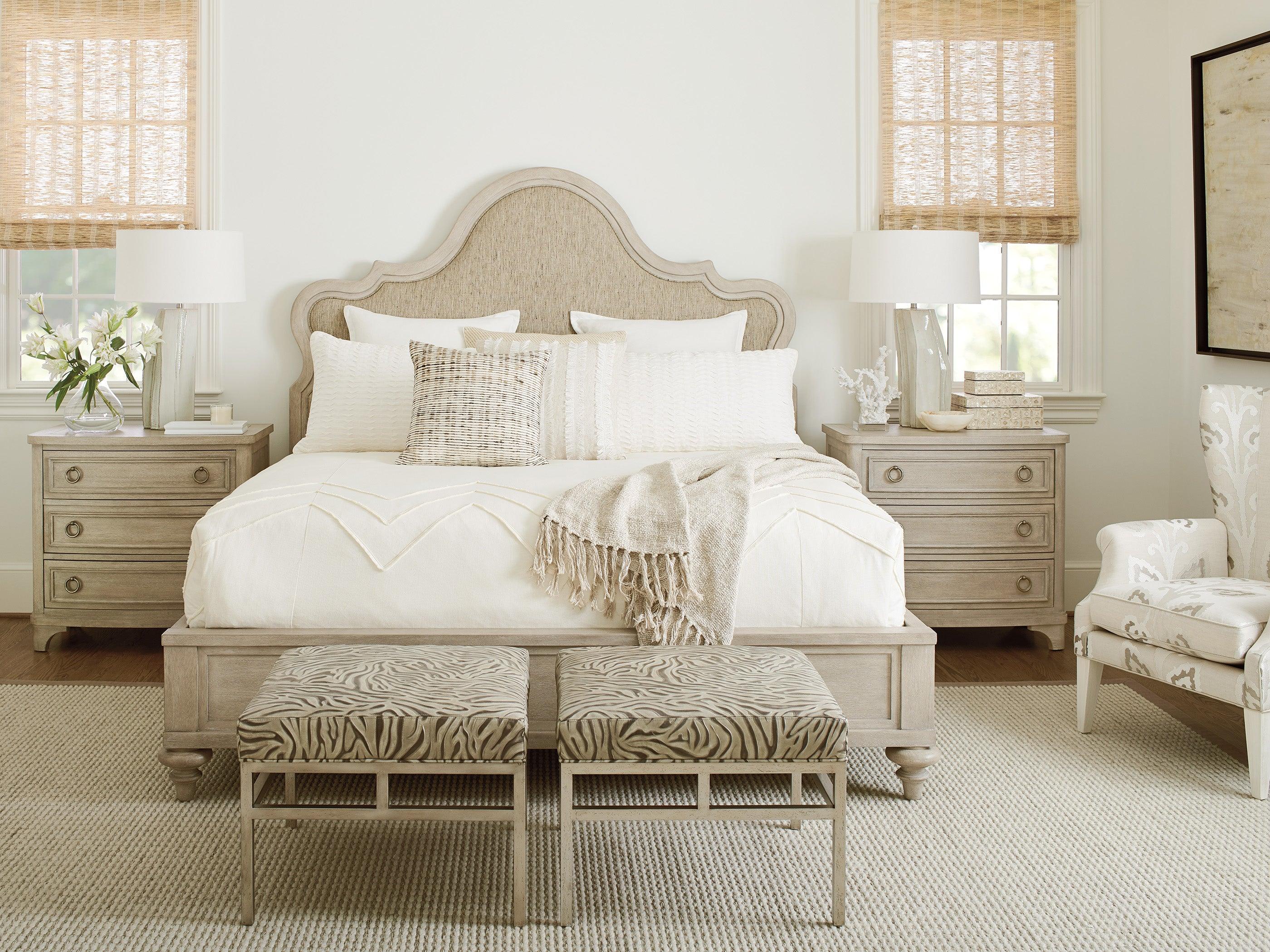 Malibu Zuma Upholstered Panel Bed - Remutear