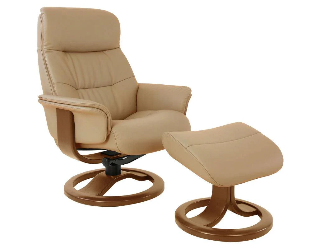 Anne R Recliner with Footstool - Remutear