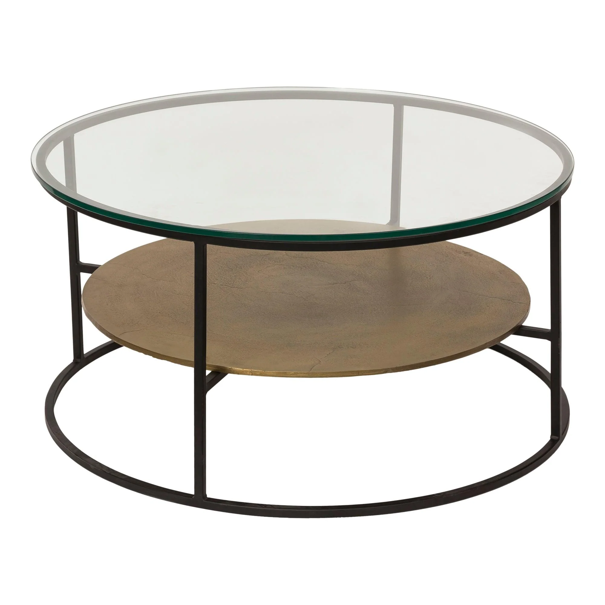 Callie Coffee Table Antique Brass - Remutear