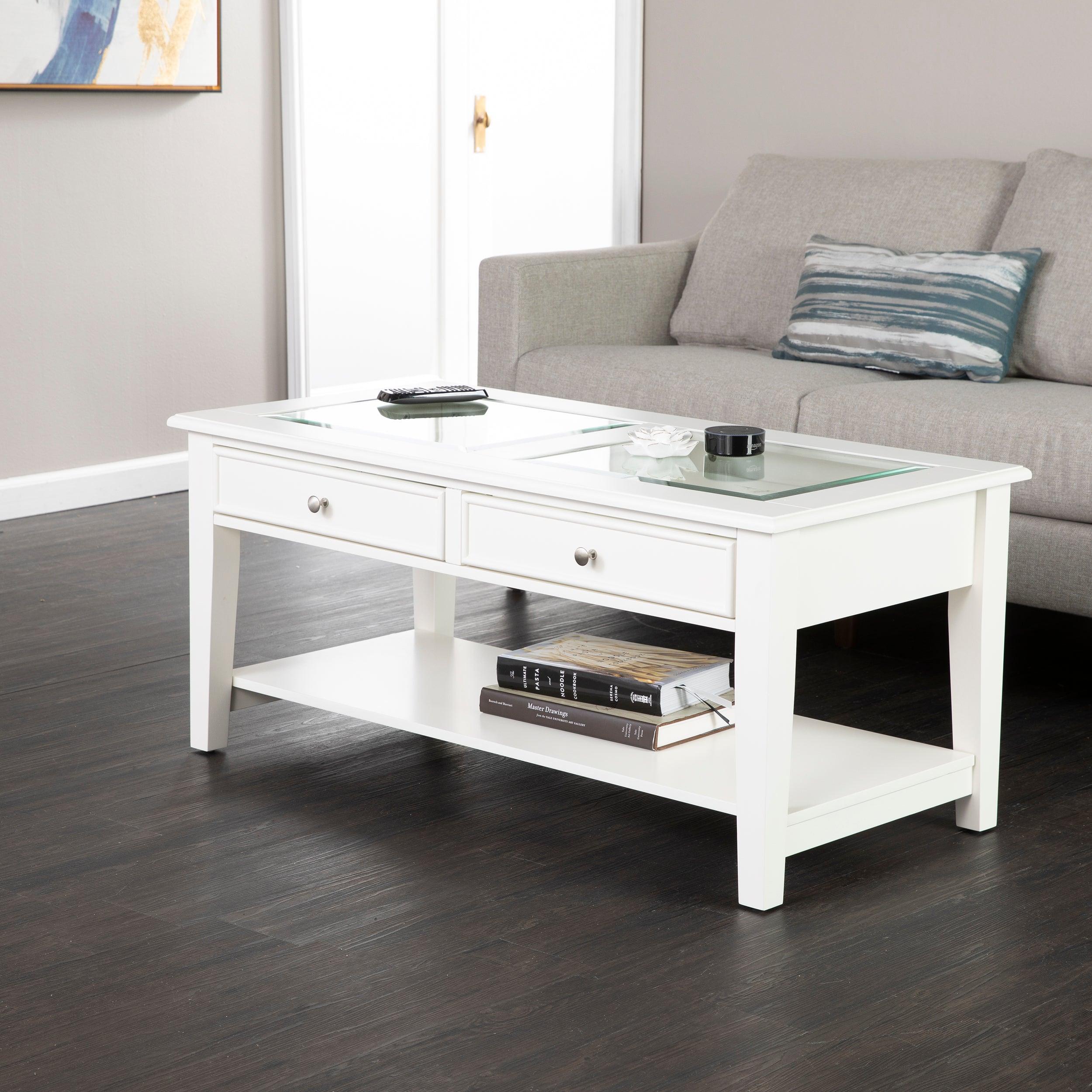 Panorama Glass-Top Coffee Table - Remutear