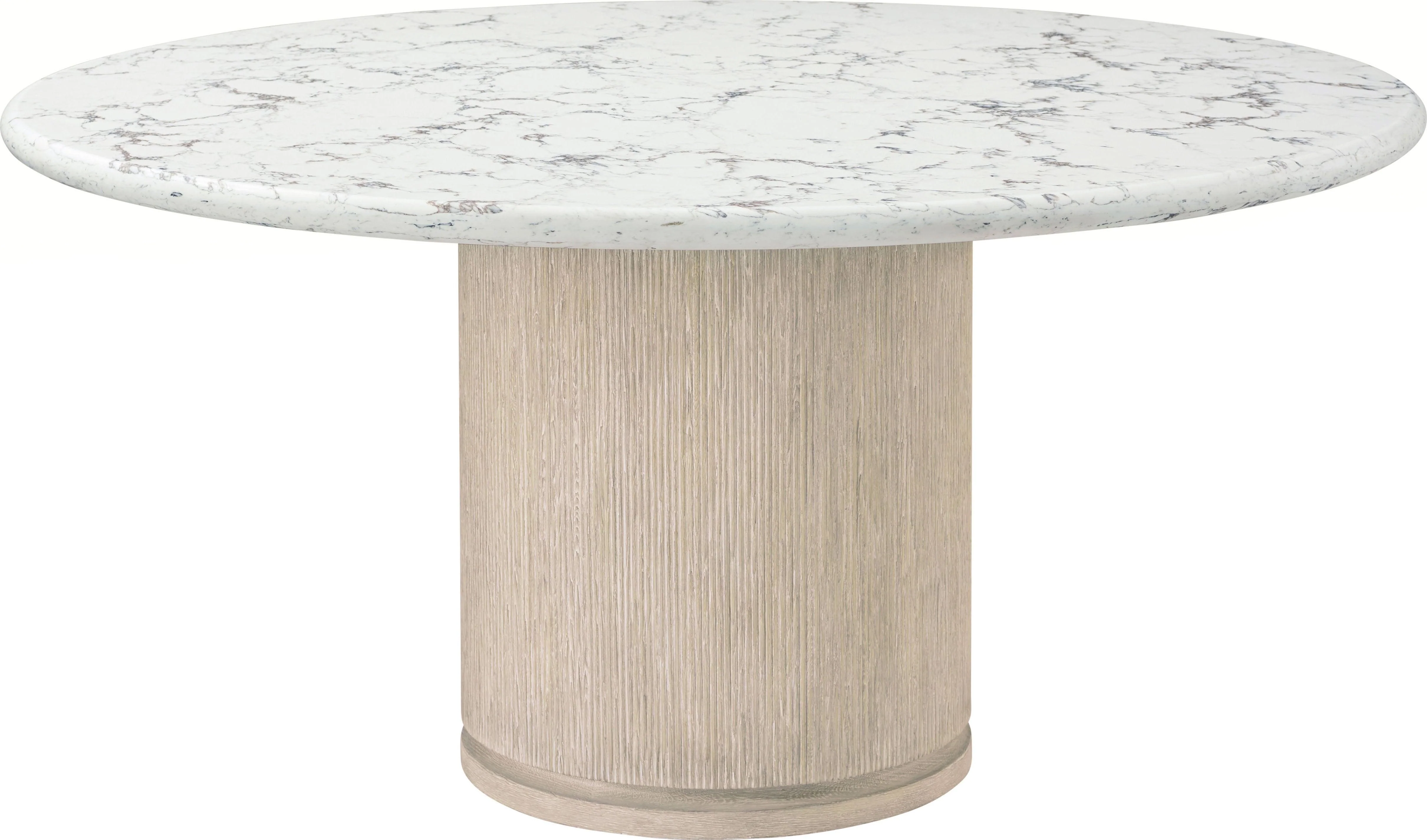 Horizon Round Quartz Dining Table - Remutear