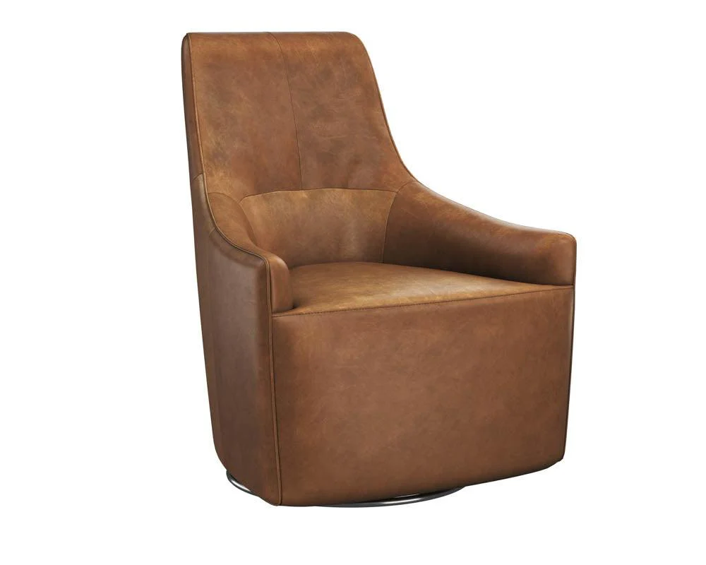 Carmine Swivel Lounge Chair - Remutear