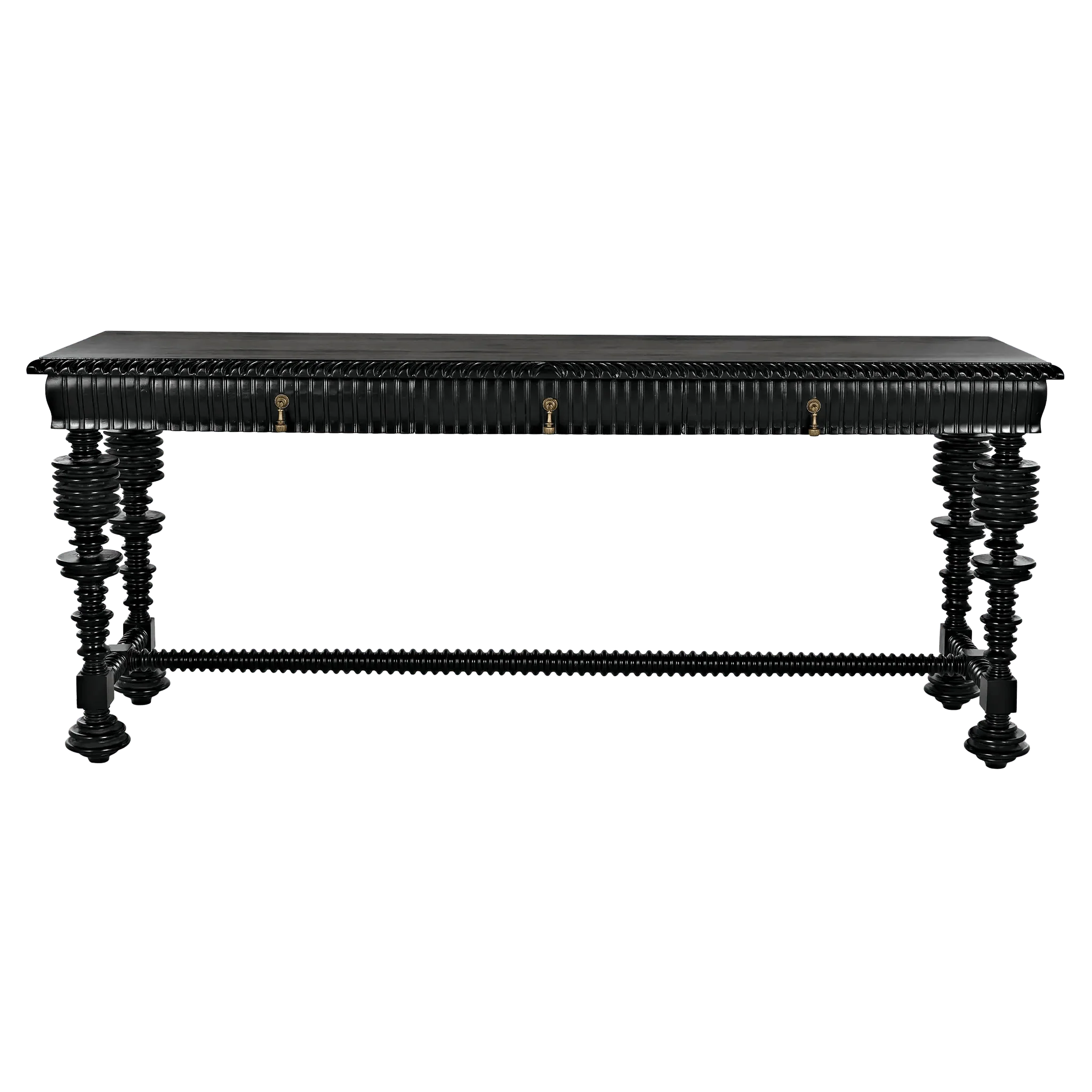 Portuguese Console, Hand Rubbed Black - Remutear