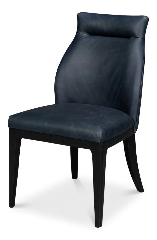 Jefferson Distilled Leather Dining Chair - Remutear