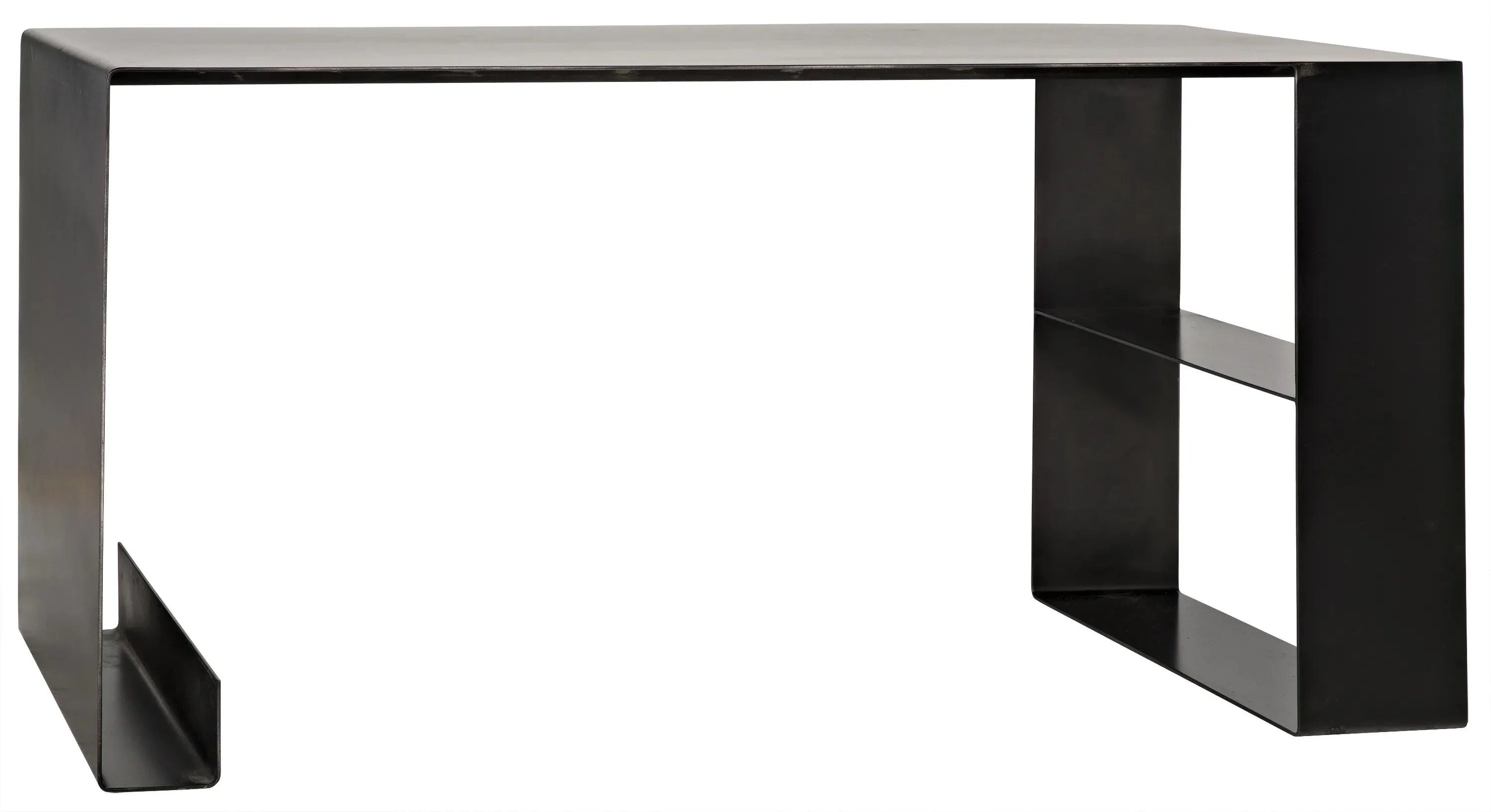 Black Steel Desk - Remutear