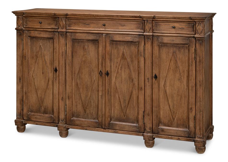 Diamond Wall Sideboard - Brown - Remutear