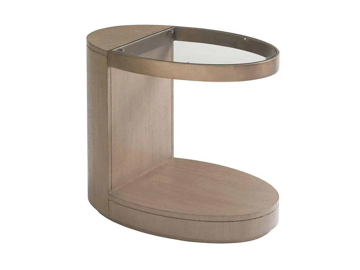 Shadow Play Highball Oval End Table - Remutear