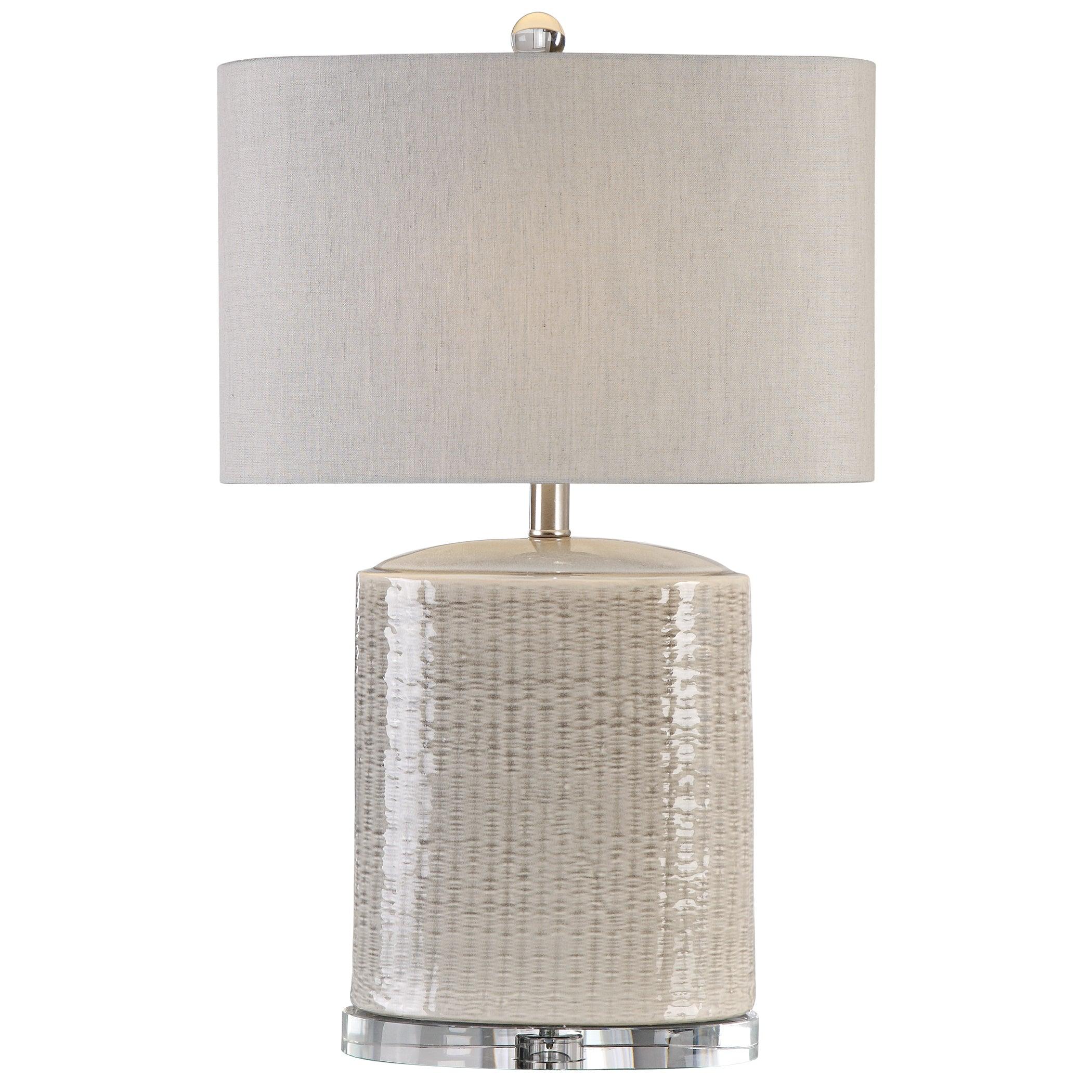 Modica Taupe Ceramic Lamp - Remutear