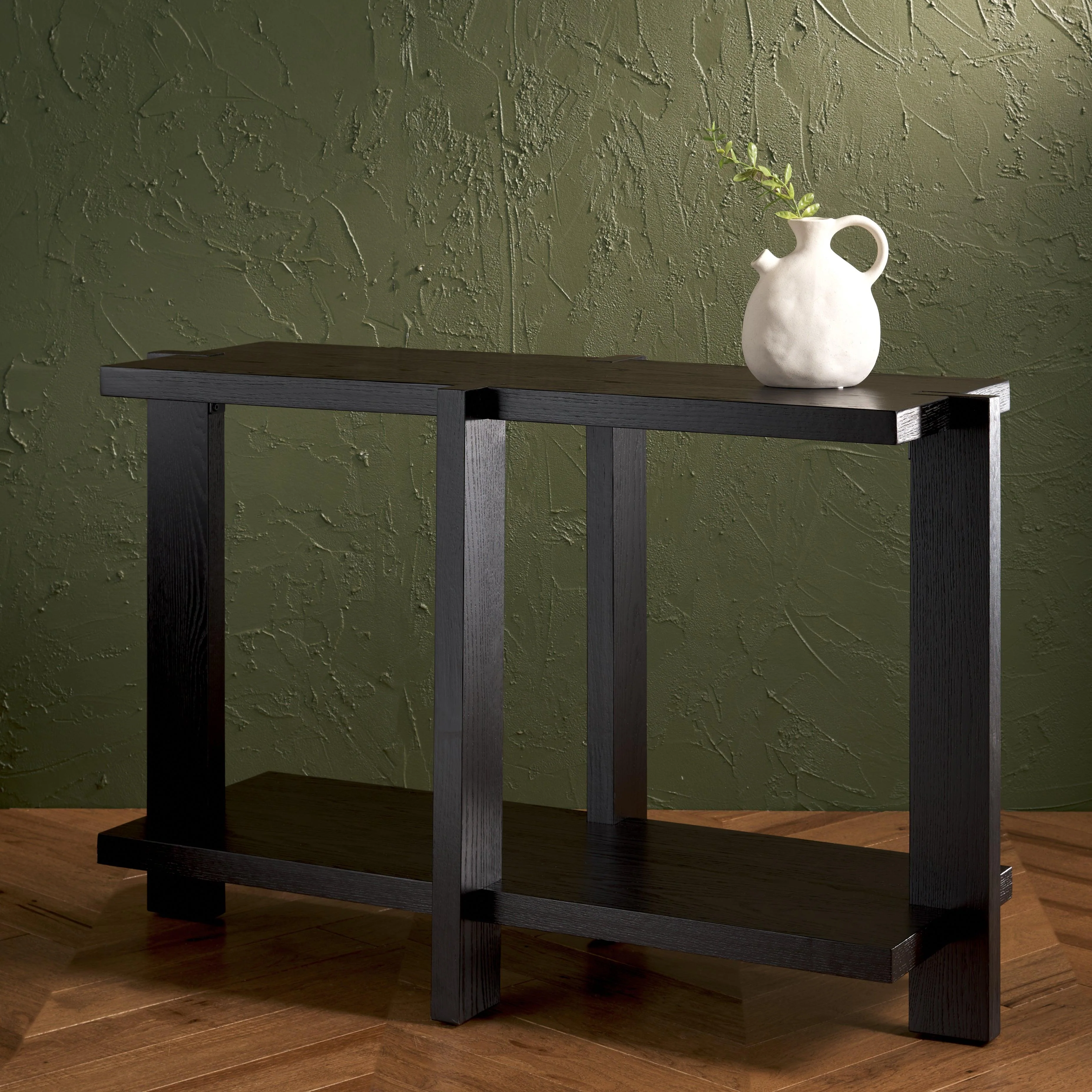 Quigley Rectangle Wood Console Table - Remutear