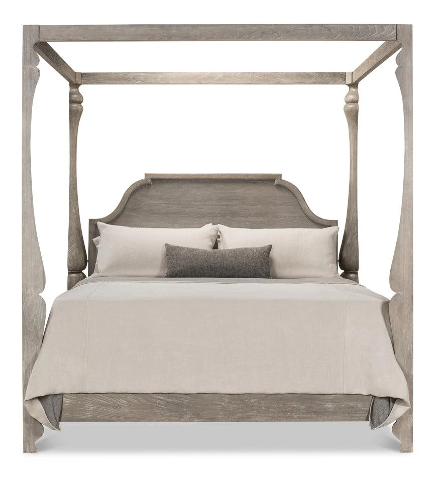 Madeline Bungalow Bed - King - Moonskin - Remutear