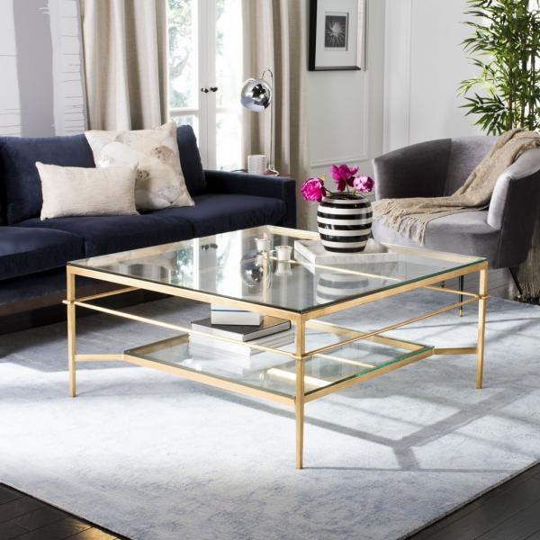 MIEKA GLASS COCKTAIL TABLE - Remutear