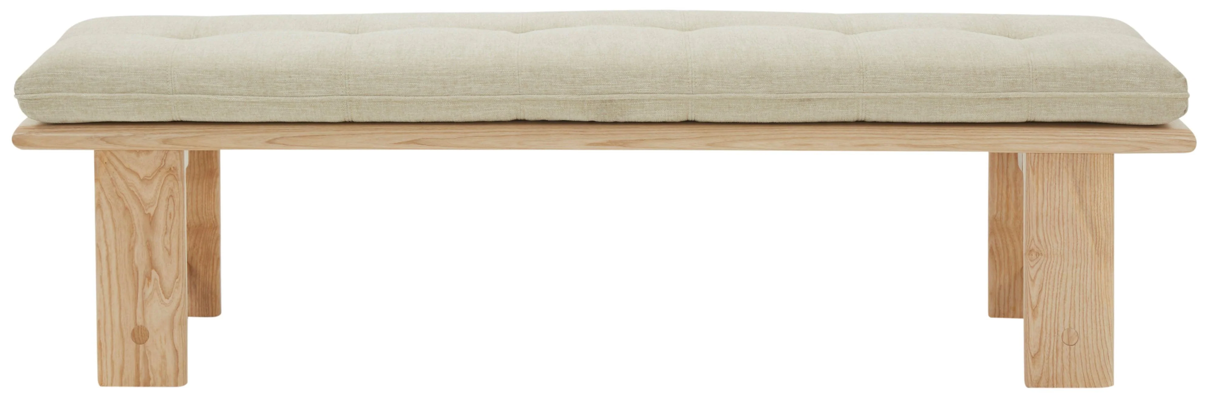 BARTOLILI WOOD & CUSHION BENCH - Remutear