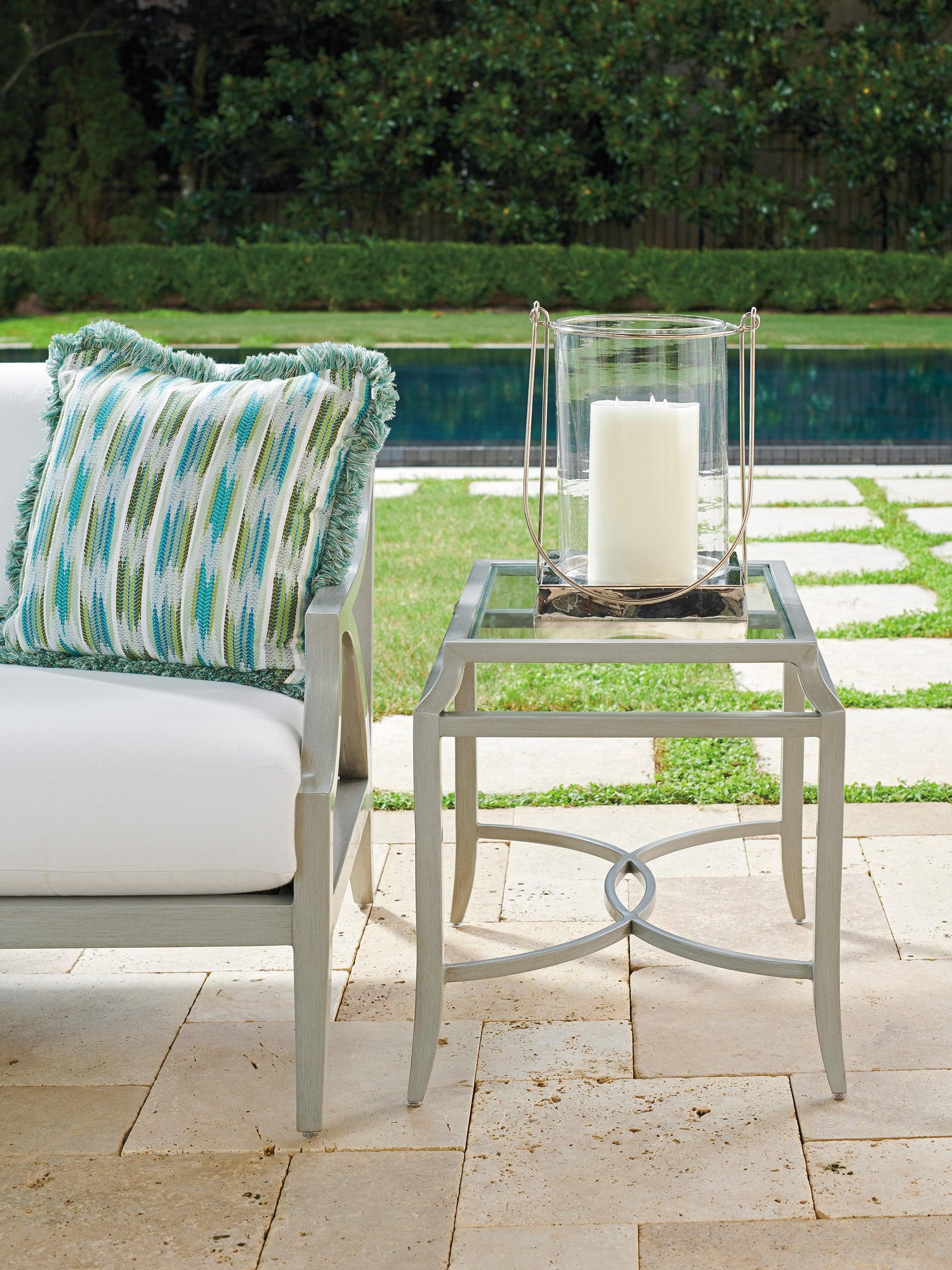 Silver Sands Rectangular End Table - Remutear