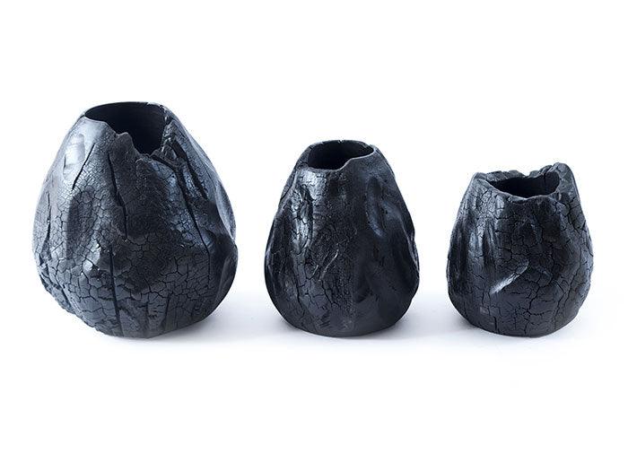 Burnt Hive Vases, Set of 3 - Remutear