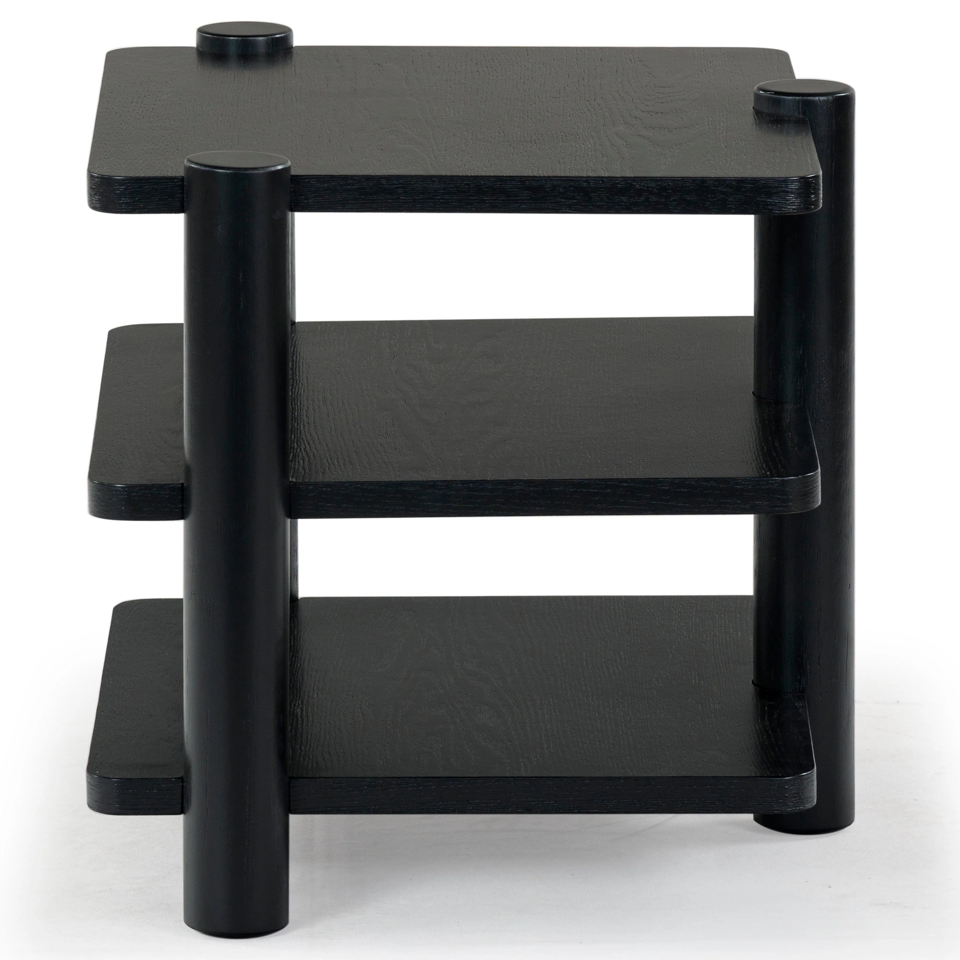 Edisyn 3 Shelf Wood Accent Table - Remutear