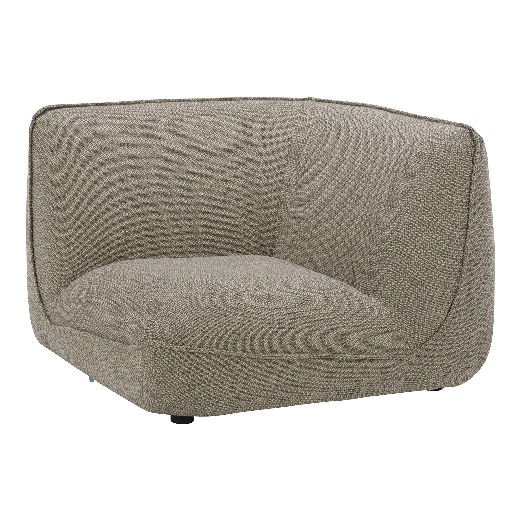 Zeppelin Corner Chair Speckled Pumice - Remutear