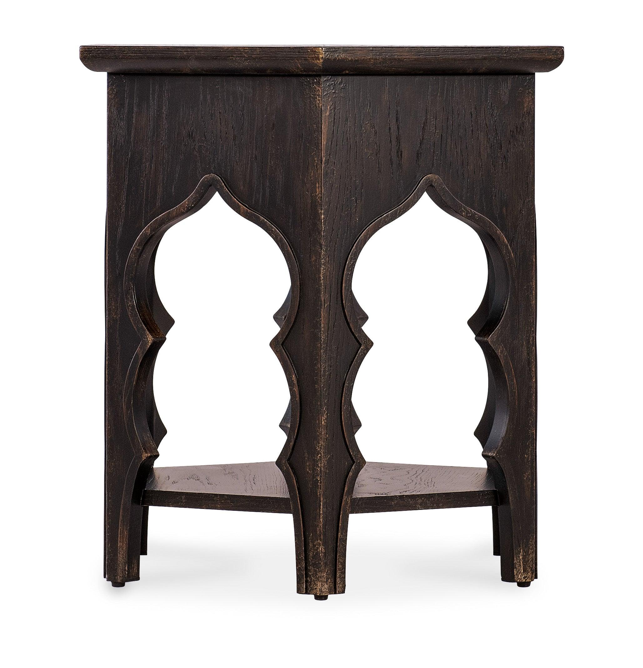 Americana Hexagon End Table - Molasses - Remutear