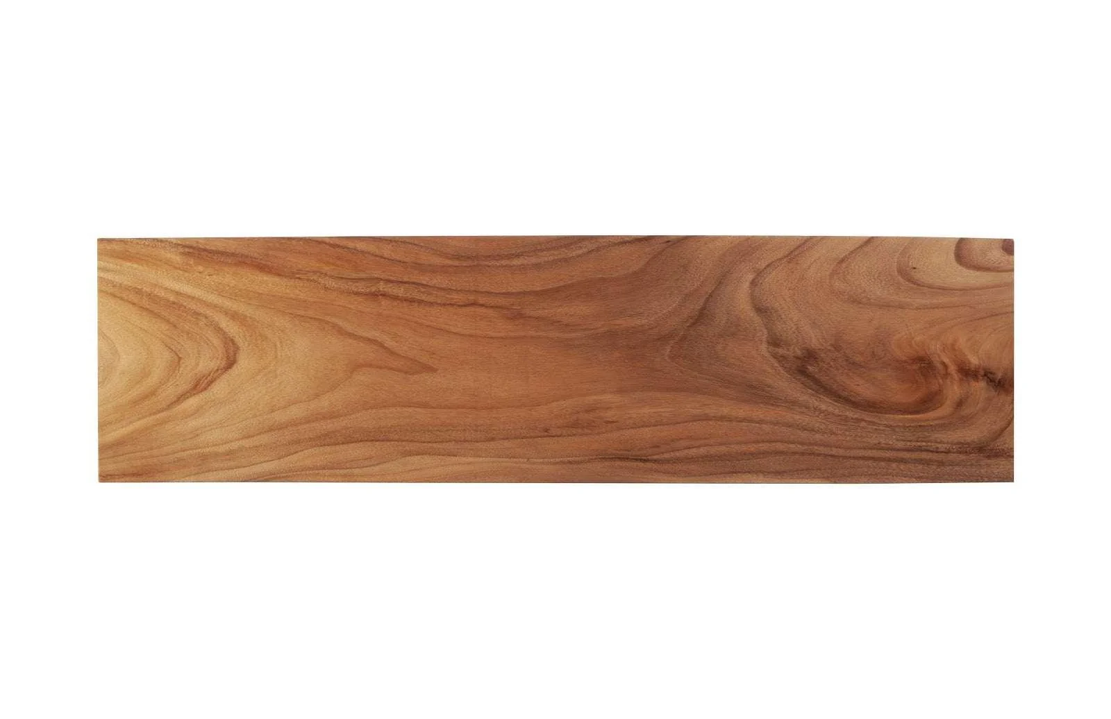 Atlas Console Table, Chamcha Wood, Natural, Metal - Remutear
