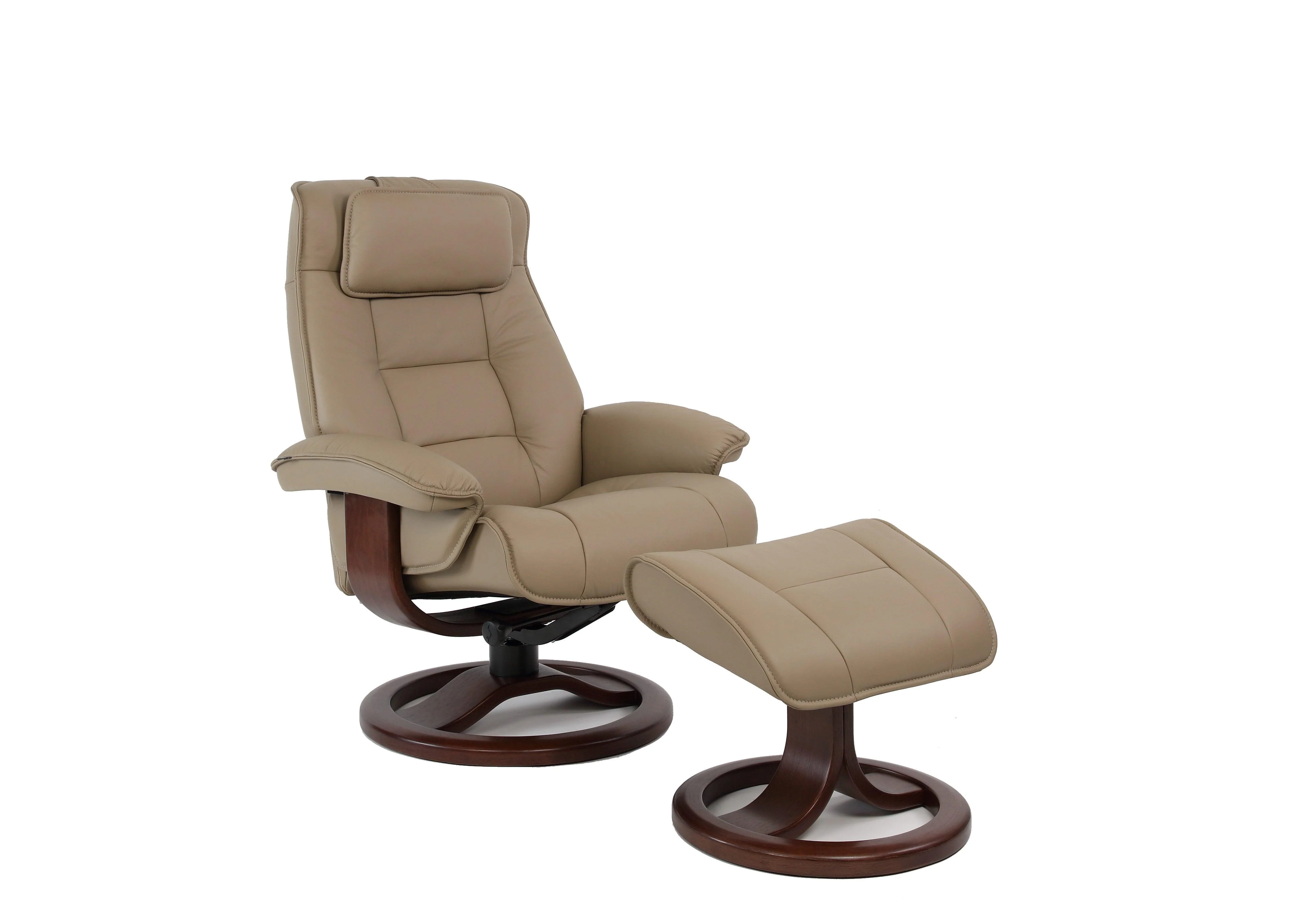 Mustang R Recliner with Footstool - Remutear