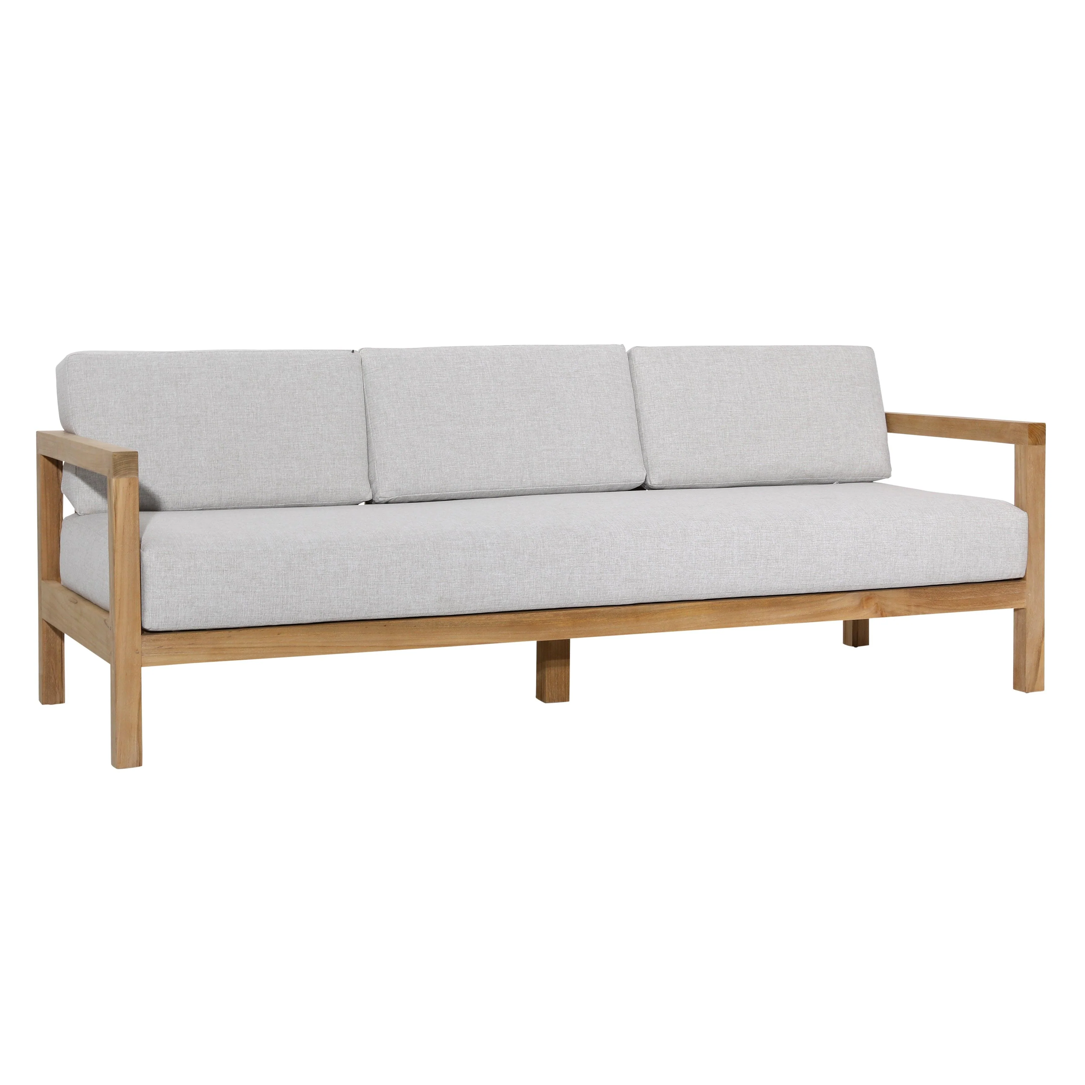 Bow Outdoor Sofa Light Grey - Remutear