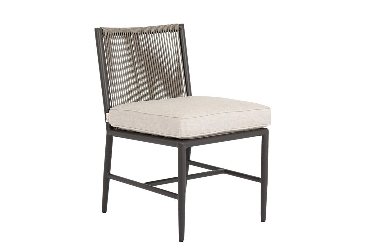 Pietra Armless Dining Chair in Echo Ash, No Welt - Remutear