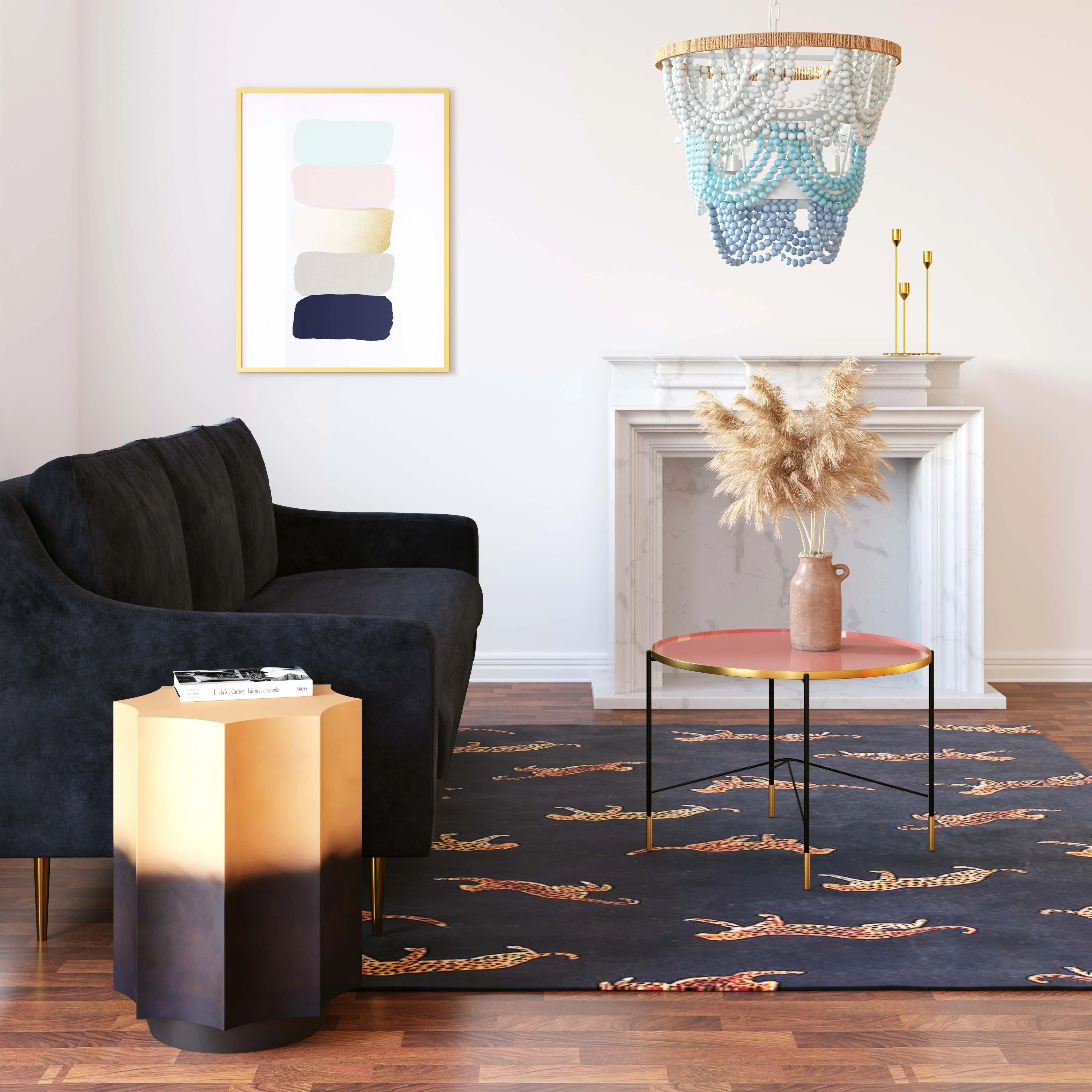 Jade Beaded Chandelier - Remutear