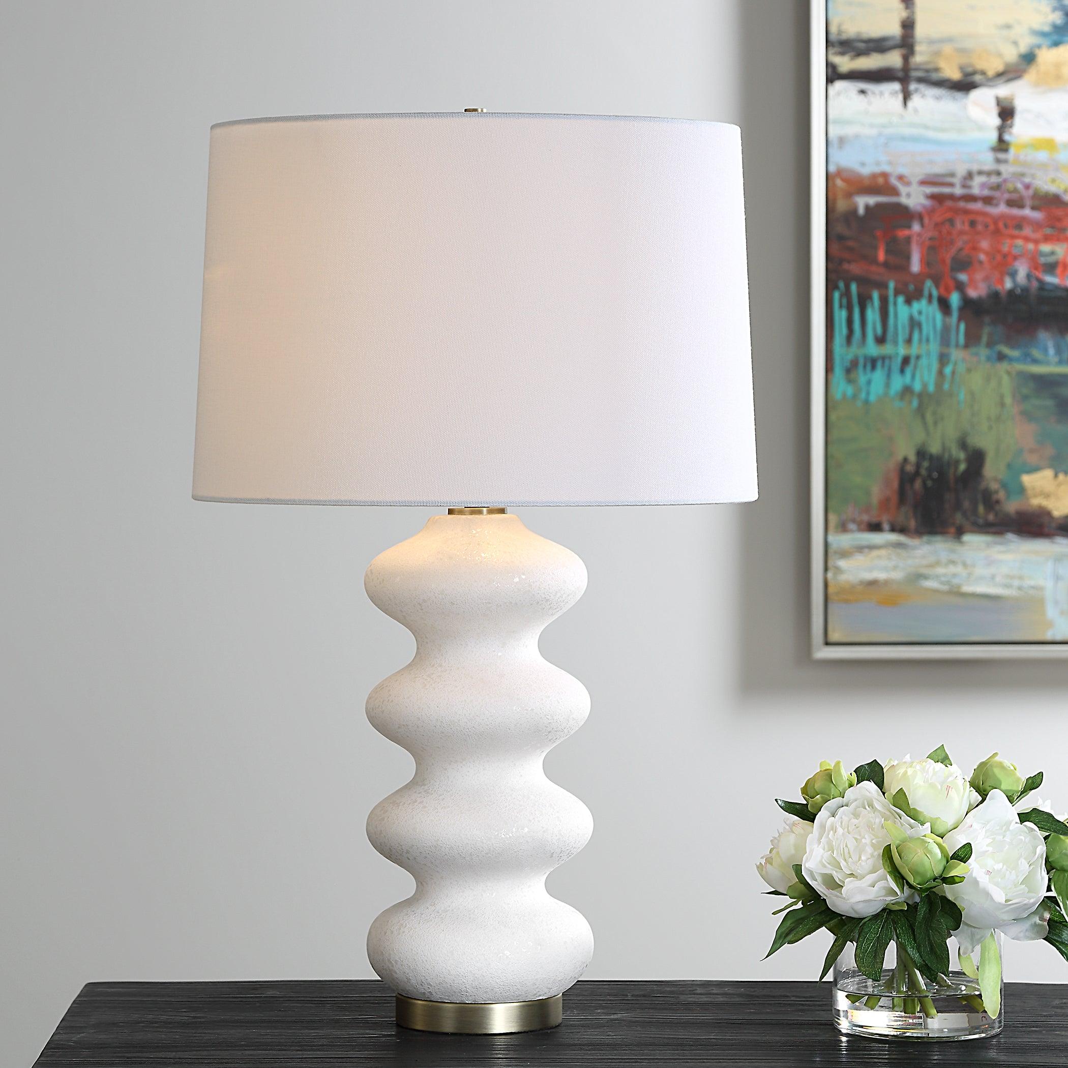 Liora White Table Lamp - Remutear