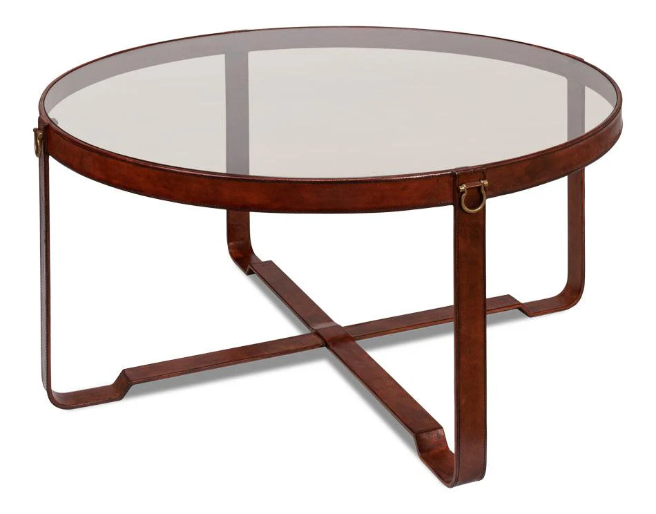 Harness Round Coffee Table - Remutear