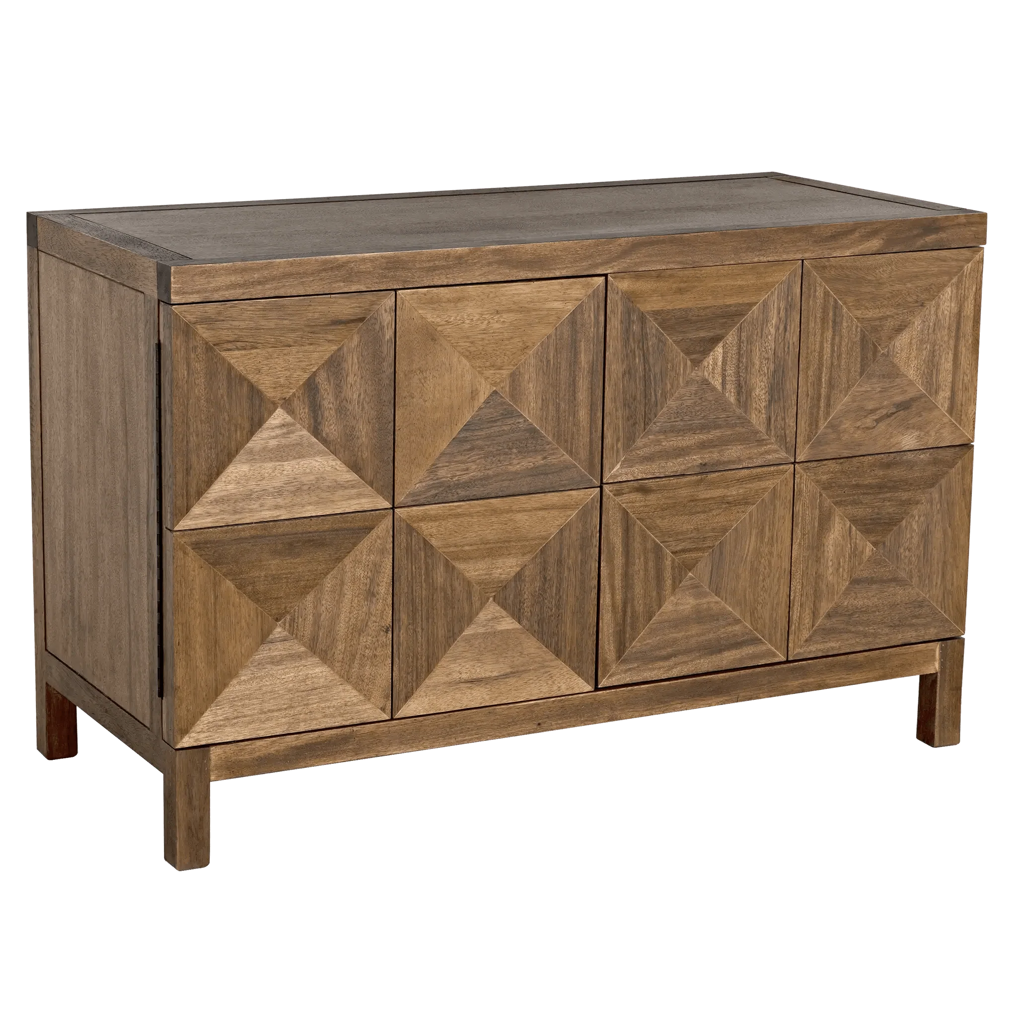 Quadrant 2 Door Sideboard, Dark Walnut - Remutear