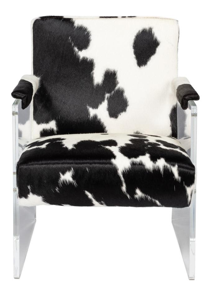 Holloway Armchair - Black & White - Remutear