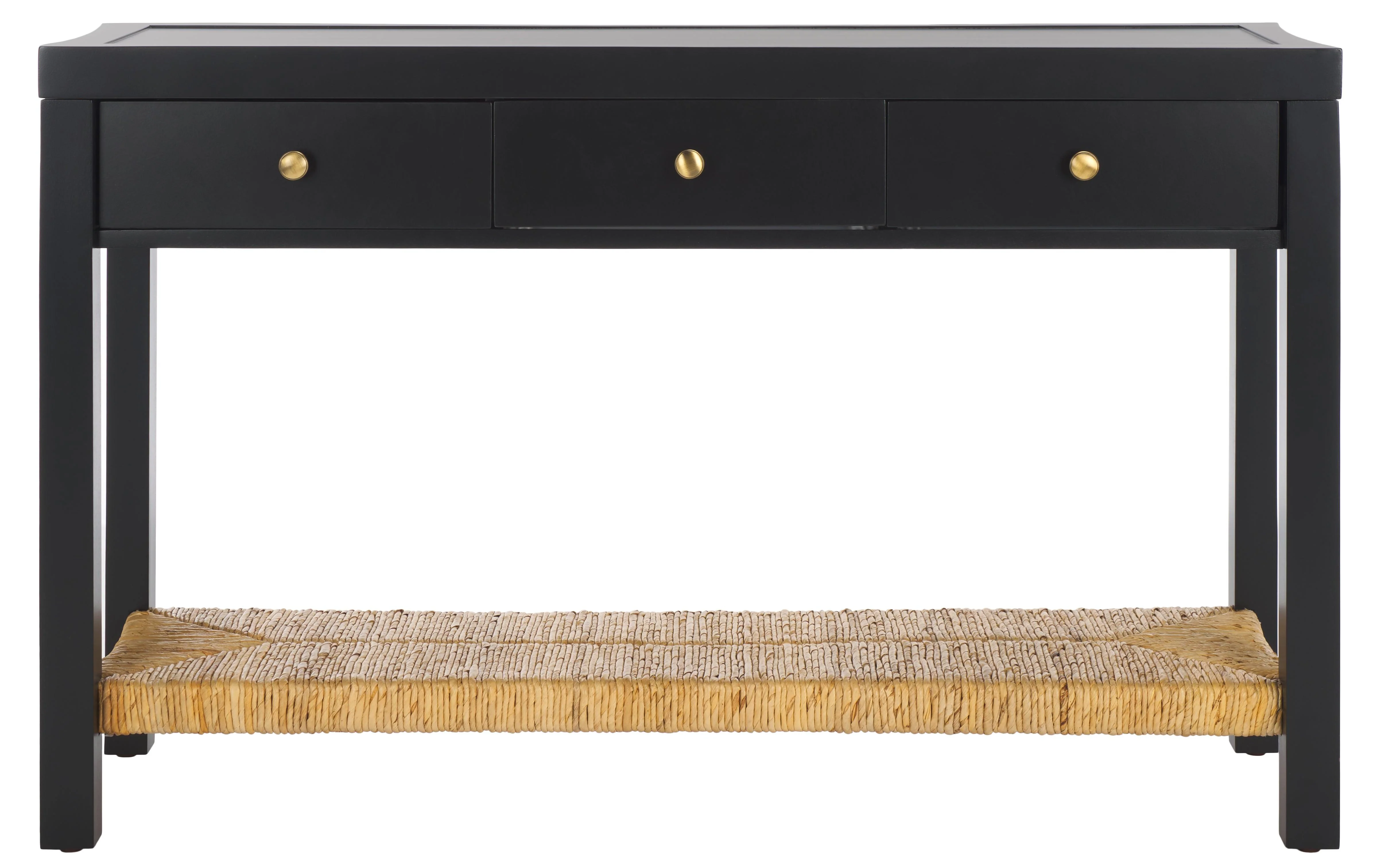 Berlynne Banana Stem Shelf Console Table - Remutear