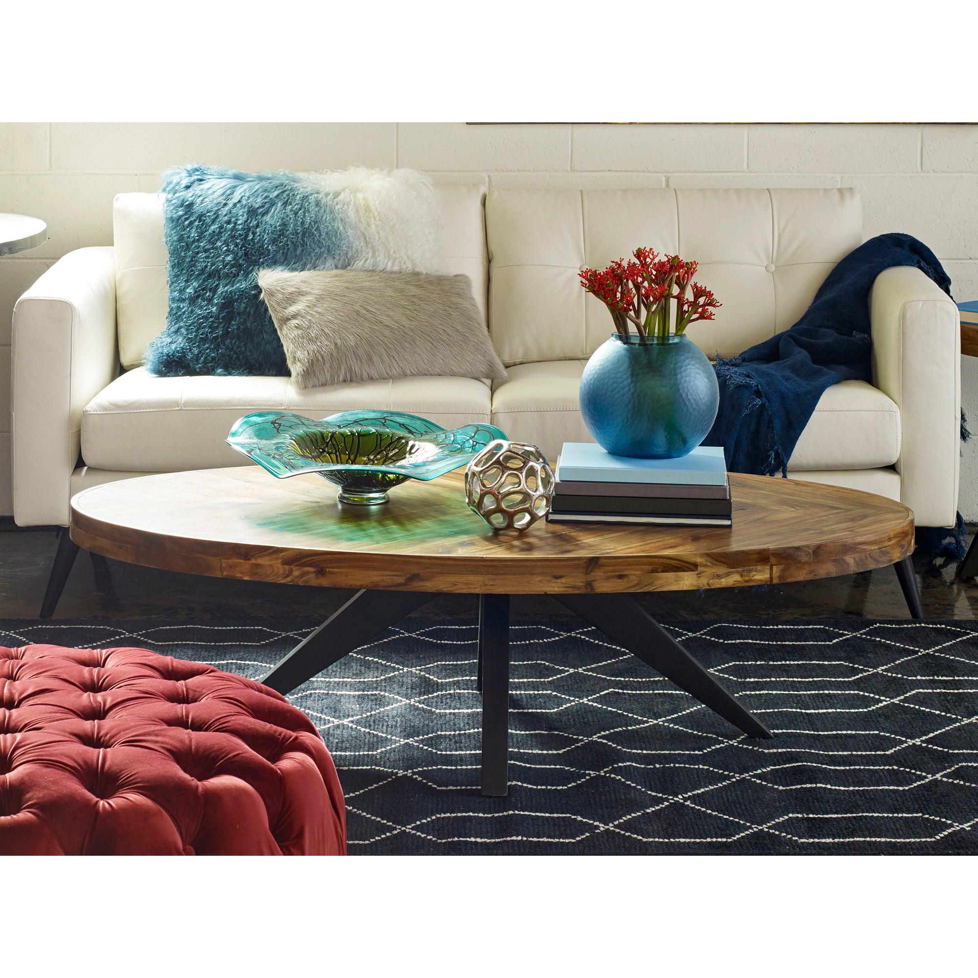 Parq Oval Coffee Table Amber - Remutear