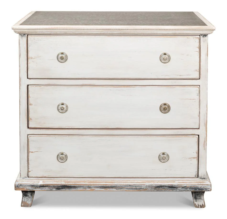 Charming Continent Painted Commode 1 - Remutear