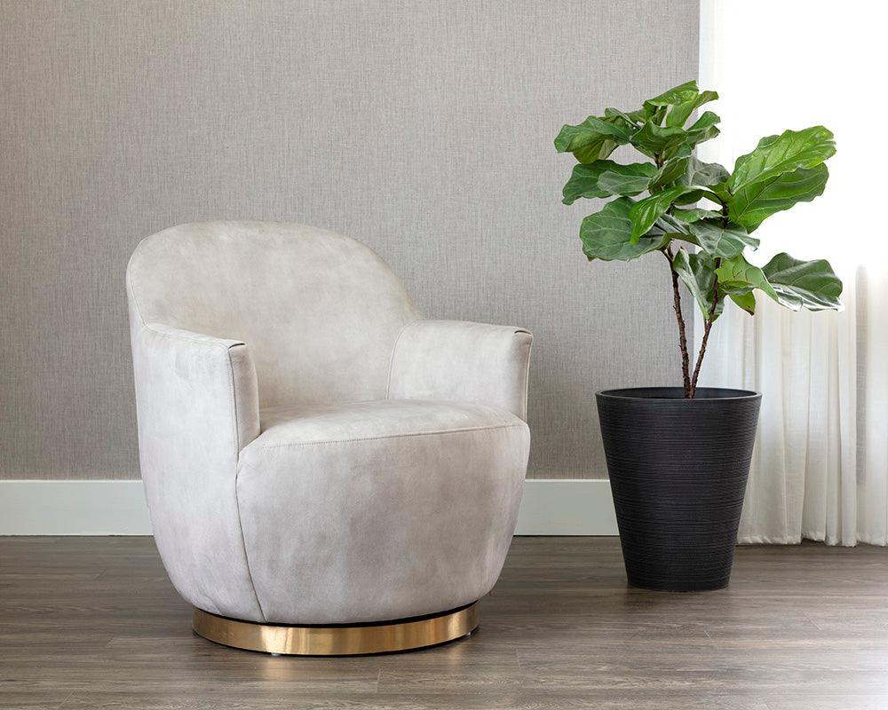 Casey Swivel Lounge Chair - Remutear