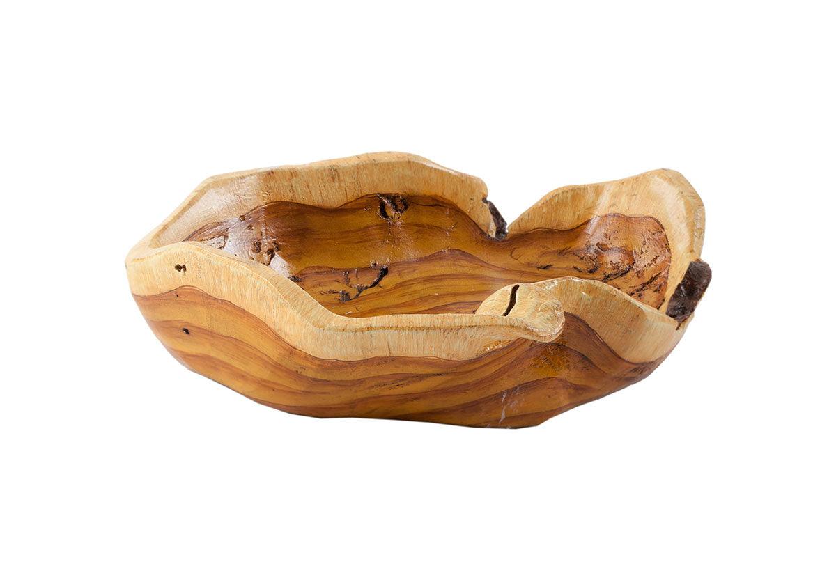 Burled Bowl, Faux Wood - Remutear