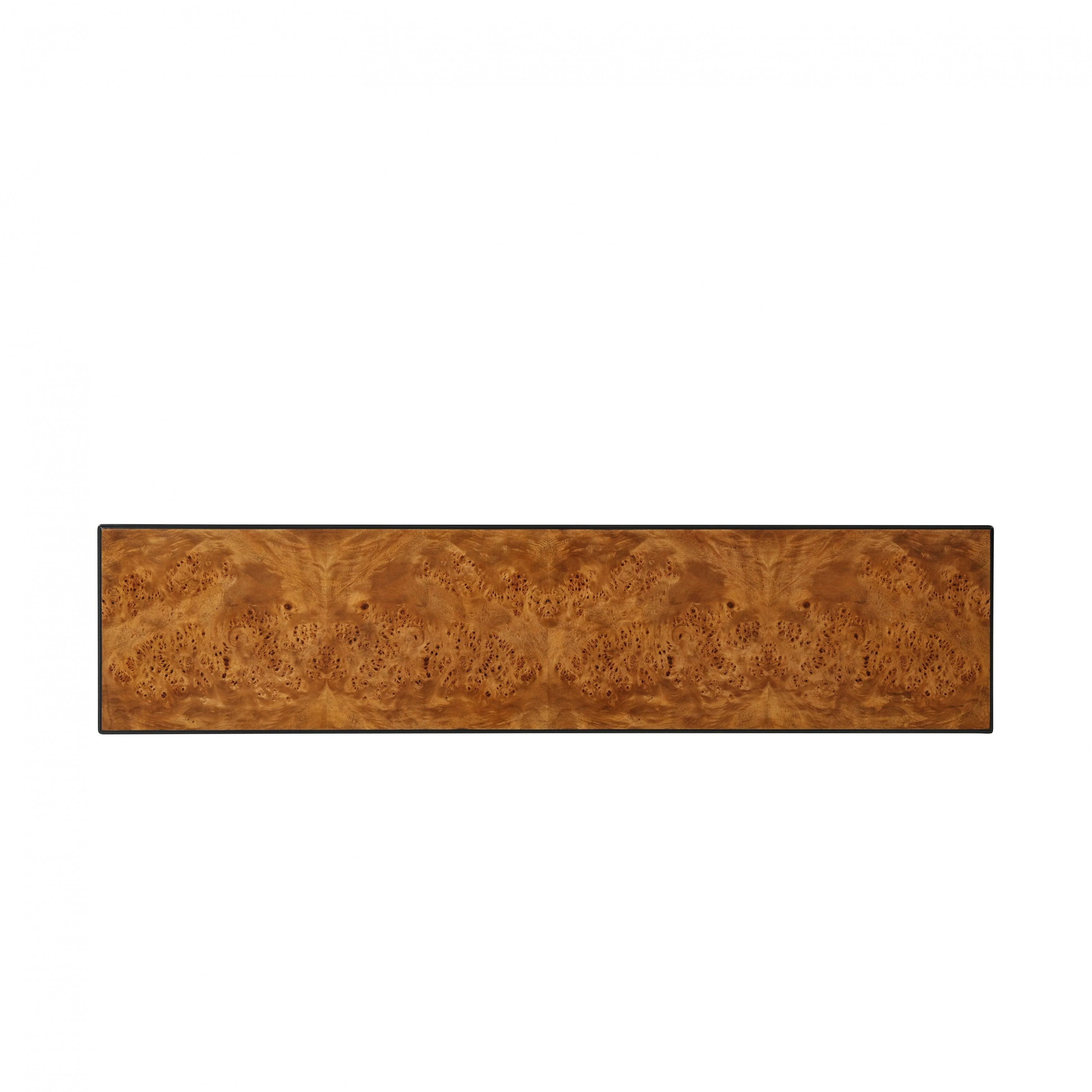 Long Hall Burl Console Table - Remutear